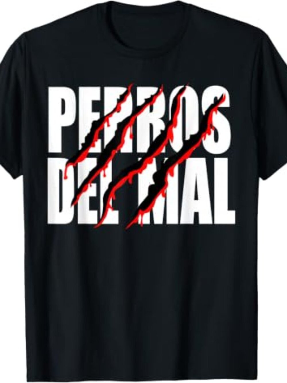 Retro Dios Perdona Los Perros No Mexican Wrestling T-Shirt
